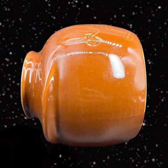 Vintage House Of Webster It'll Do Brown Glazed Canister Cookie Jar Box Pottery - Picture 2 of 10